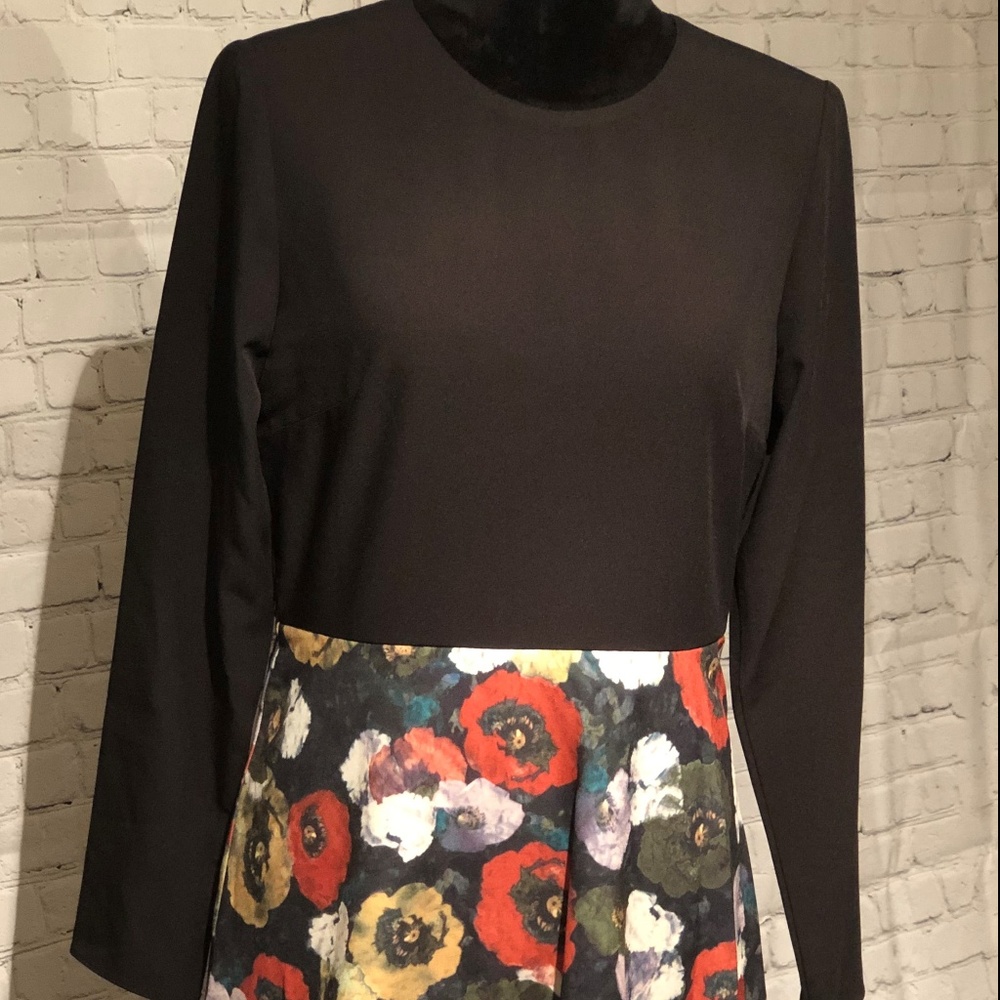 Hutch Tiered Long Sleeve Floral NWT Dress - Picture 6 of 8